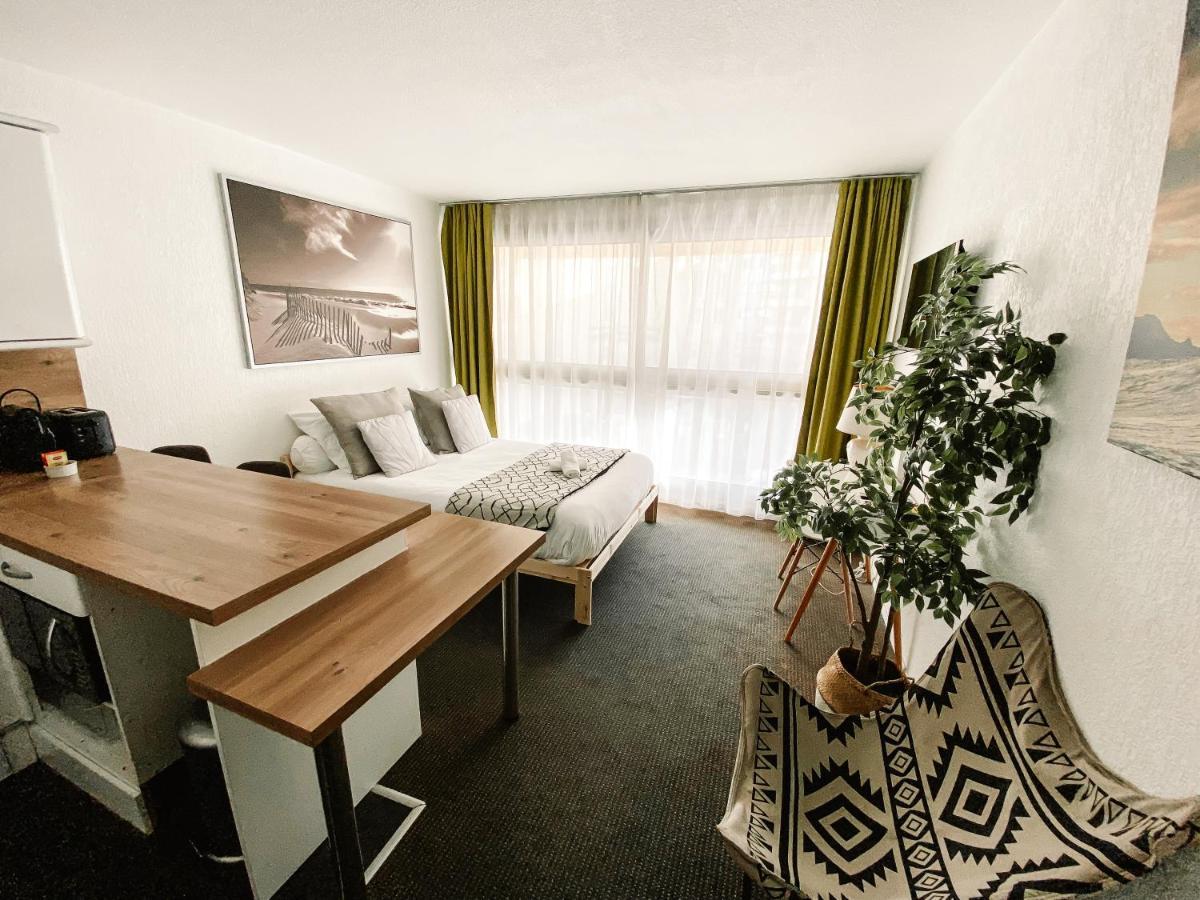 Adorable Studio Sur La Plage Biarritz Bagian luar foto