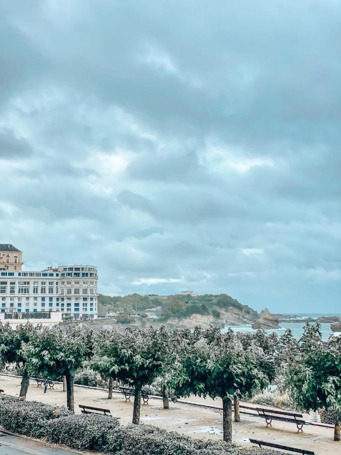 Adorable Studio Sur La Plage Biarritz Bagian luar foto