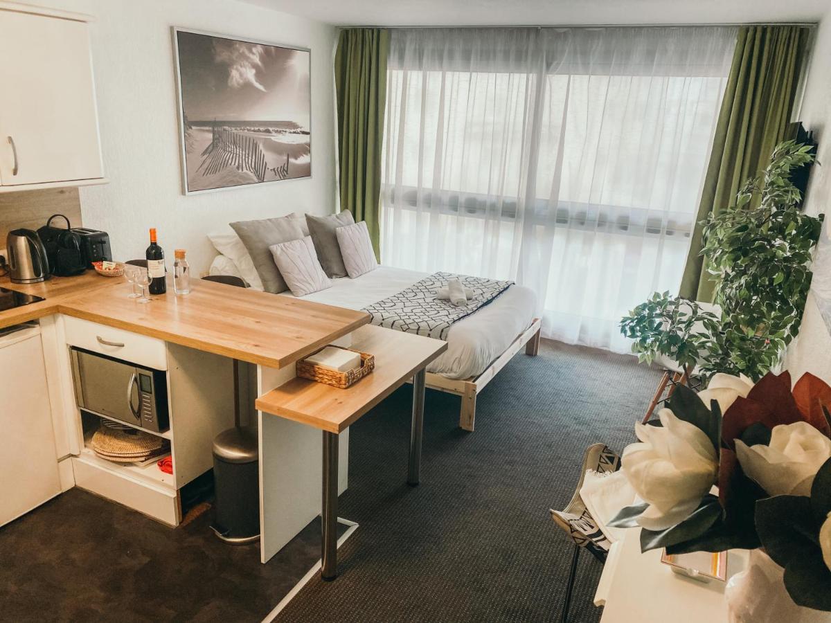 Adorable Studio Sur La Plage Biarritz Bagian luar foto